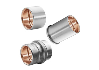 Steel Bushings w Bronze Inserts