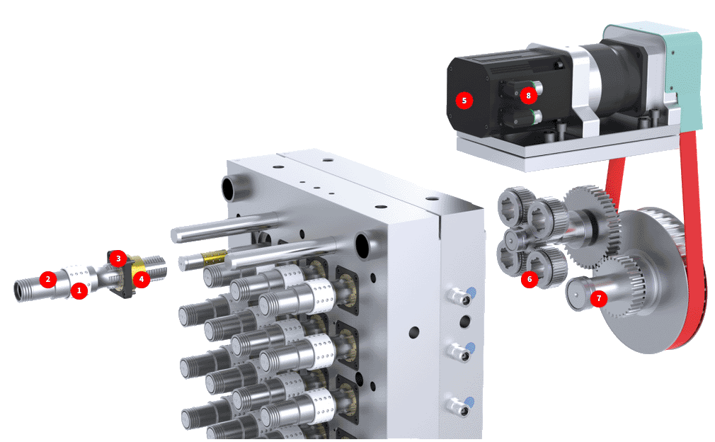 Gearbox-overview-unscrewing-device-numbered