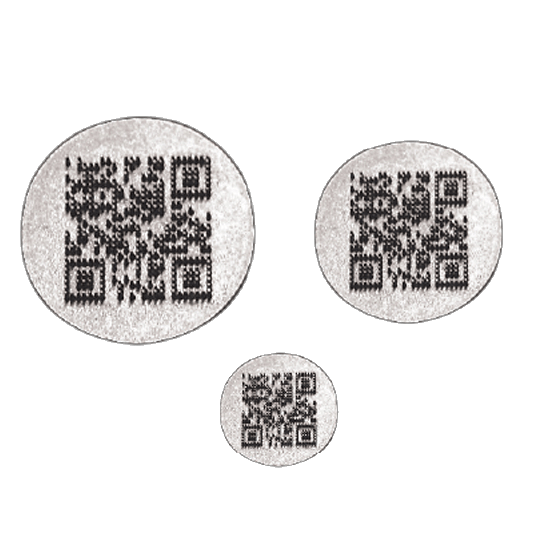 DME custom QR-Code Inserts