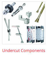 dme mold component undercuts