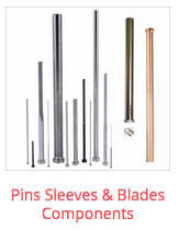 dme mold components pins and sleeves