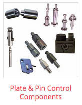 dme mold component plate and pin control