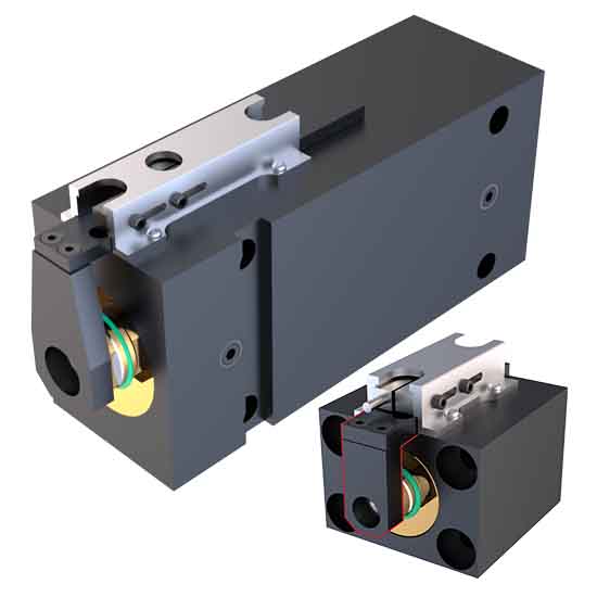 AHP Merkle Hydraulic Cylinder Injection Molding DME