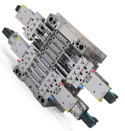 Servo mold Unscrewing System